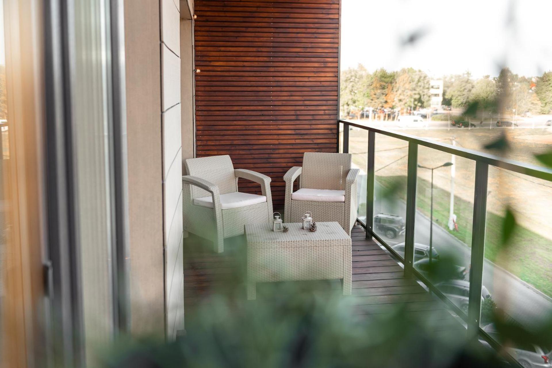 Bright Kaunas Apartment With Castle View エクステリア 写真