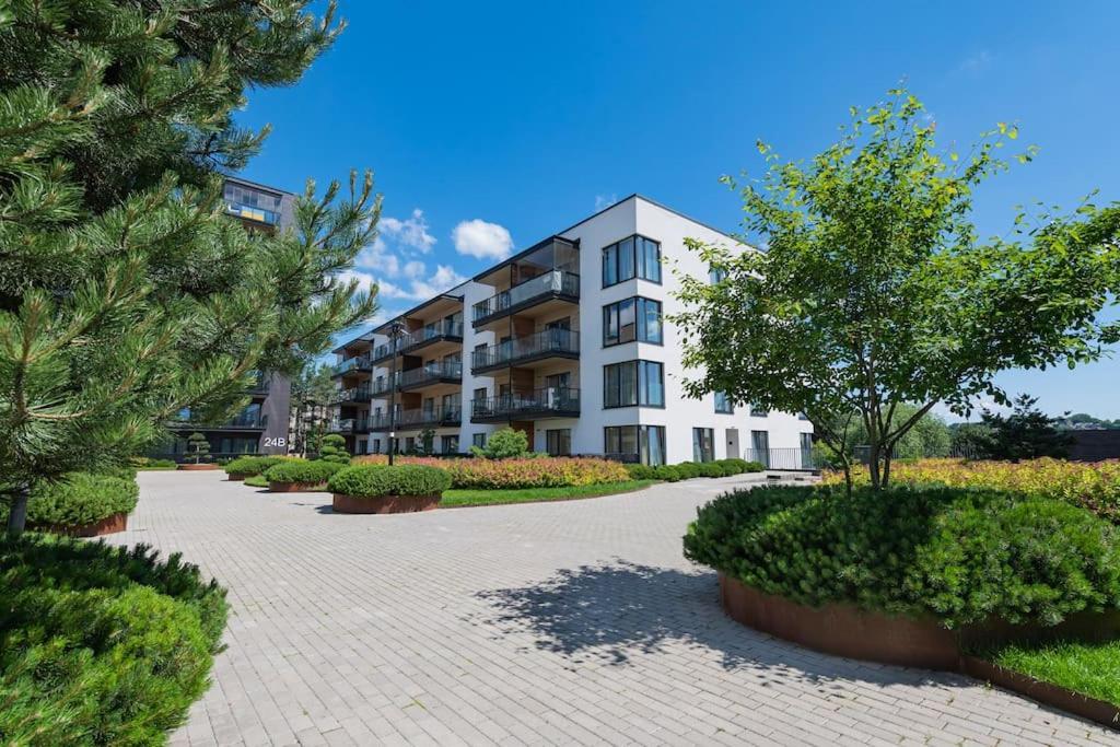 Bright Kaunas Apartment With Castle View エクステリア 写真
